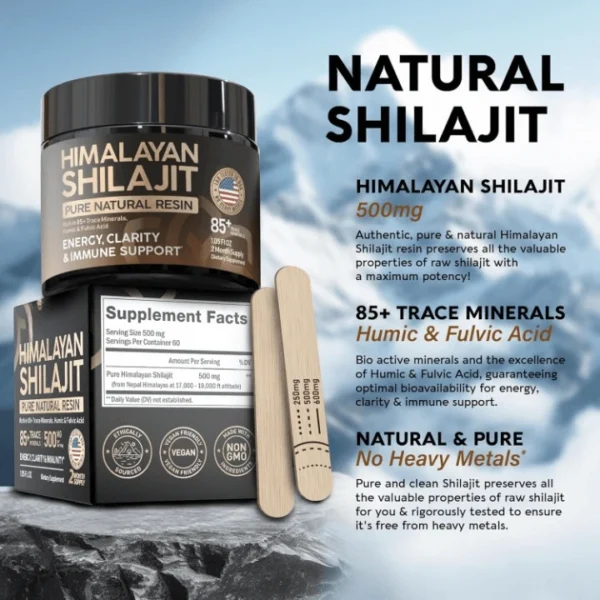 Best Shilajit Original Himalayan Resin