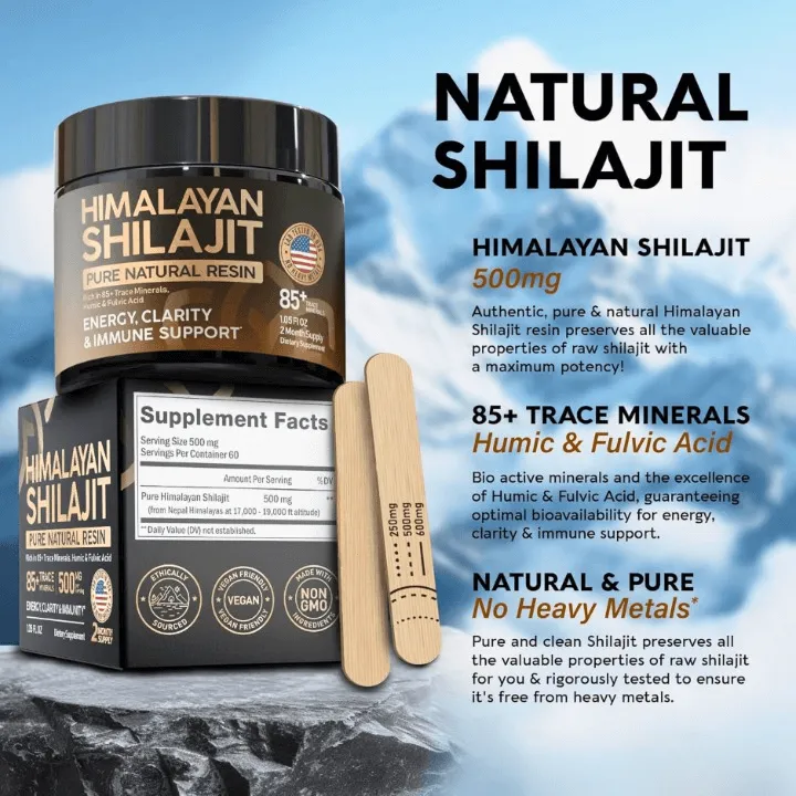 Pure Shilajit Supplements